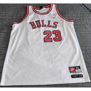 Nike Flight 8403 Michael Jordan 1984 Chicago Bulls White Rookie Jersey XXL